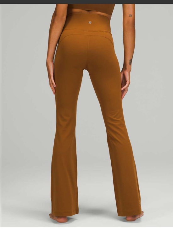 Pants - Lululemon Groove Pant Flare Super High-Rise *Nulu
Copper Brown size 4